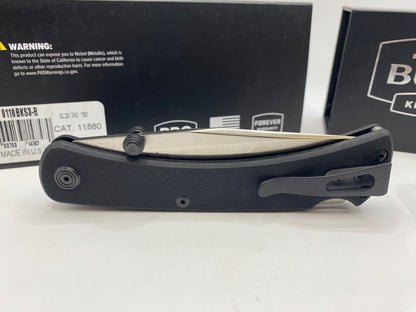 Buck USA 110 Slim Pro TRX Folding Knife, Black G10 Handle, S30V Steel - NIB