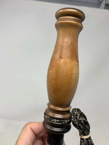 Genuinely Amish Crafted Wooden Elk Bugle Call with Lanyard