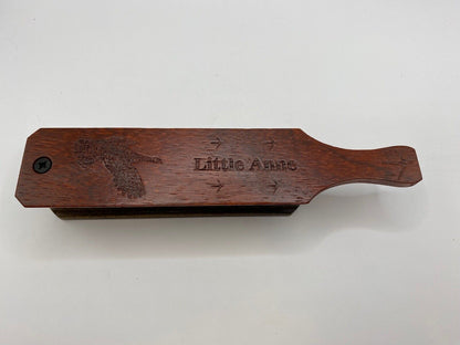 Genuinely Amish Crafted "Little Anne" Turkey Box Call
