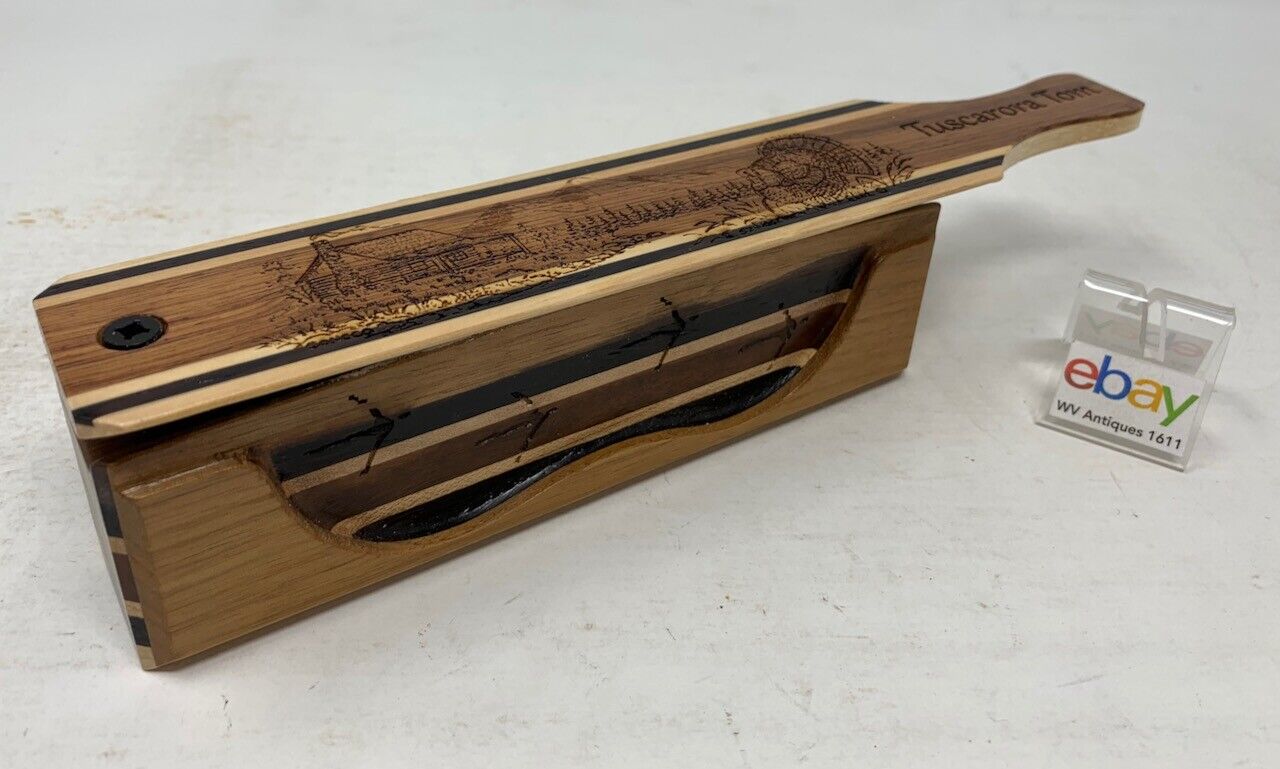 Genuinely Amish Crafted "Tuscarora Tom" Turkey Box Call