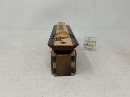 Wooden Amish Crafted "Touch Down" Turkey Box Call