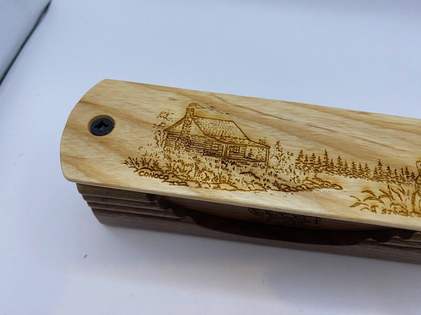 Genuinely Amish Crafted "Half Moon" Turkey Box Call
