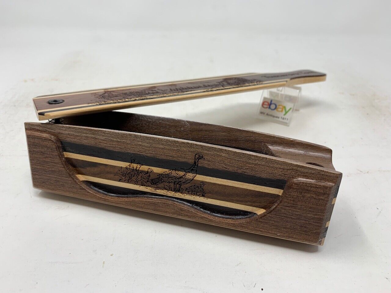 Genuinely Amish Crafted "Tuscarora Tom" Turkey Box Call