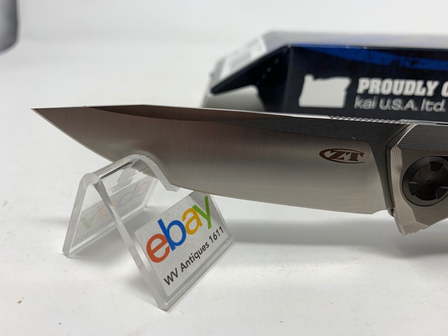 Zero Tolerance ZT 0470 Sinkevich Carbon Fiber Framelock Knife, USA, New In Box!