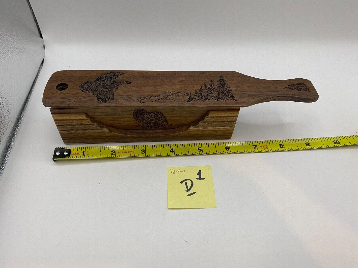 Genuinely Amish Crafted "Half Moon" Turkey Box Call