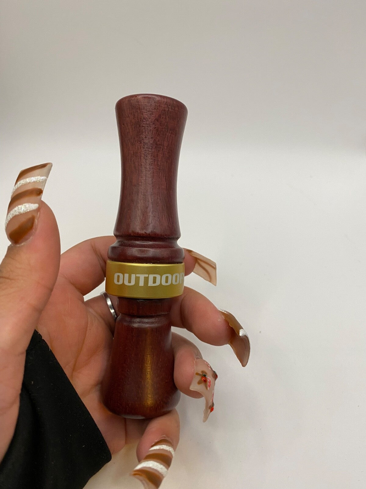 Wooden Amish Crafted Son Rize Duck Call - Big, Full Sound - New, Unused!