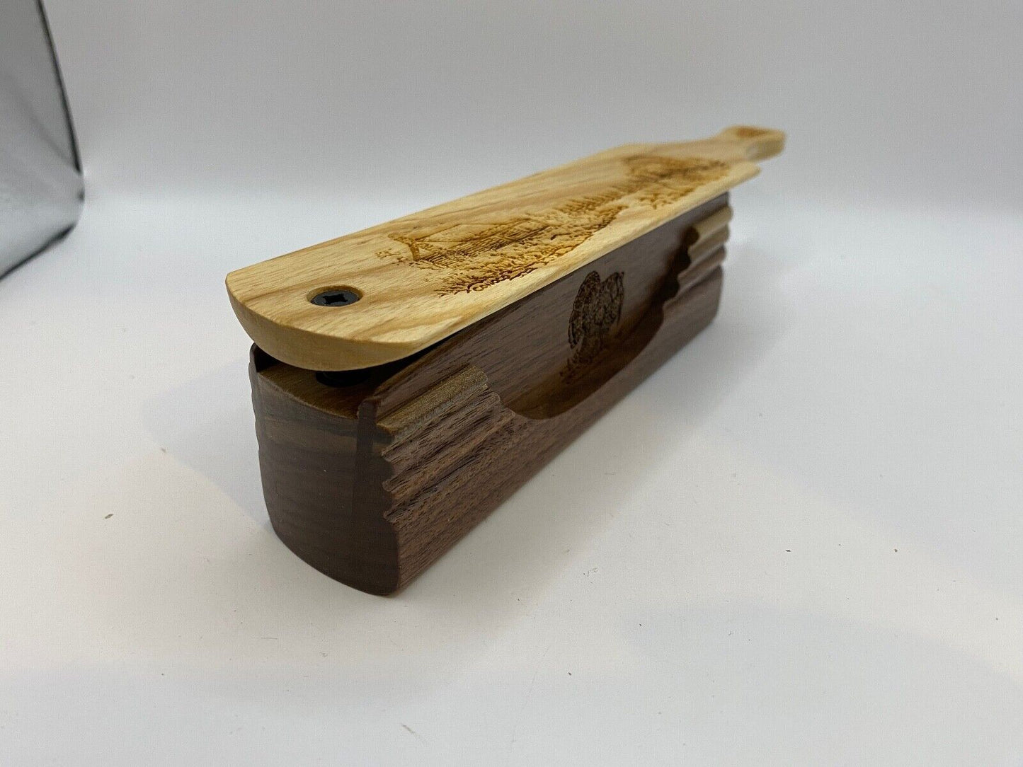 Genuinely Amish Crafted "Half Moon" Turkey Box Call