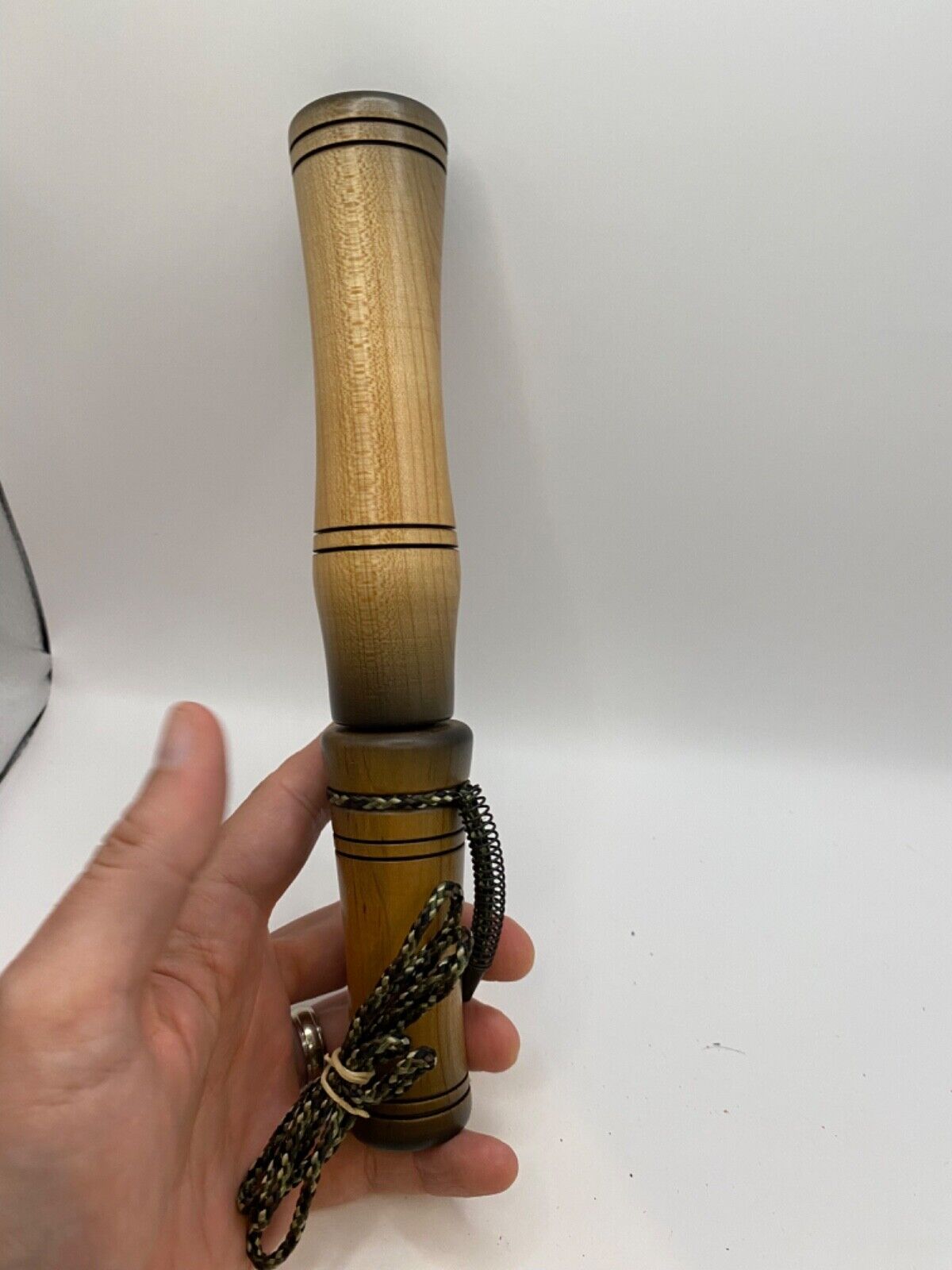 Wooden Amish Crafted Son Rize Buck / Deer Grunt Call - All Wood, Deep Sound!