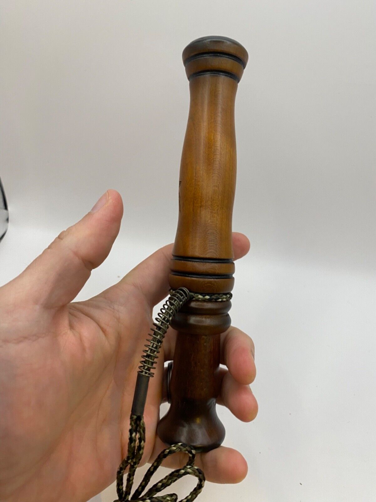 Genuinely Amish Crafted Goose Call with Lanyard - Honker