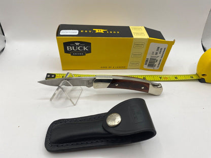 Buck USA 501 Squire Folding Pocket Knife with Sheath - New!