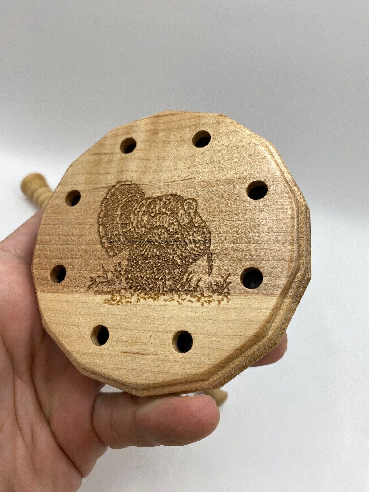 Genuinely Amish Crafted Turkey Friction Call with Striker