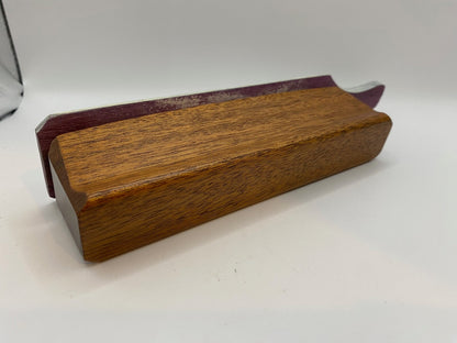 Wooden Amish Crafted Painted Lid Turkey Box Call - Elk Scene - New, Unused!