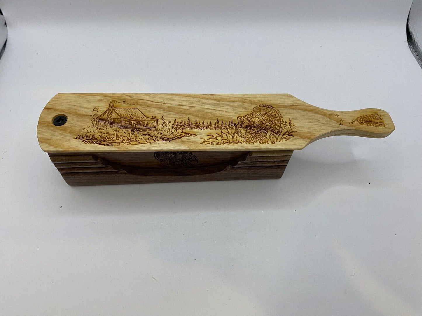 Genuinely Amish Crafted "Half Moon" Turkey Box Call