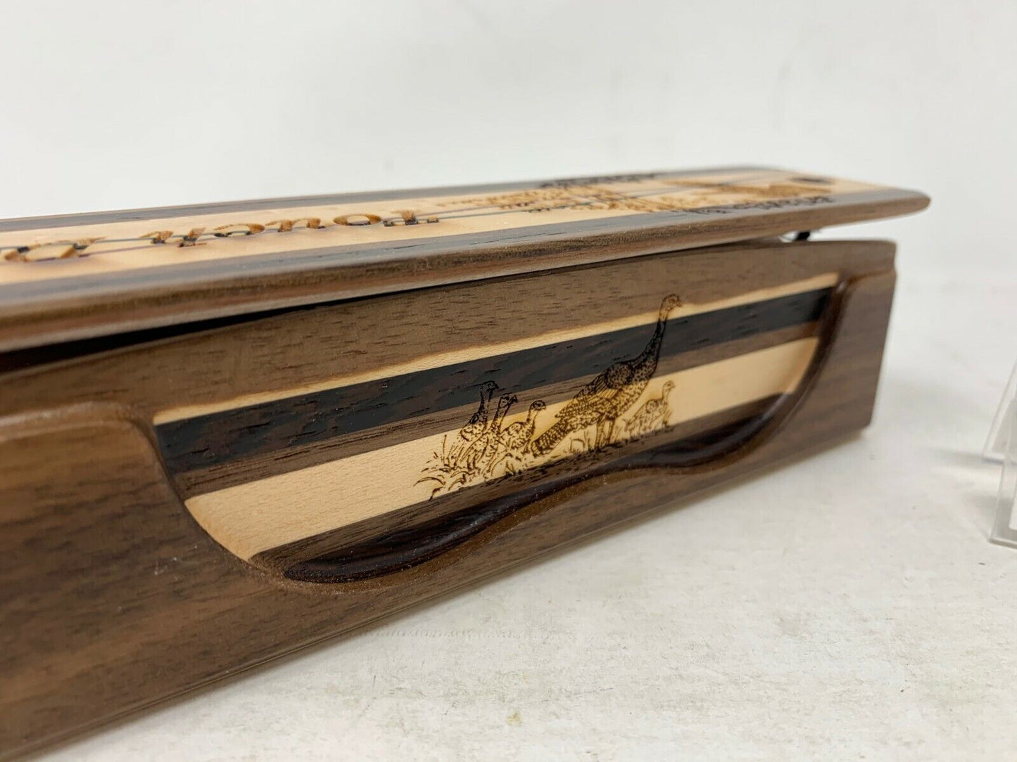 Wooden Amish Crafted "Touch Down" Turkey Box Call