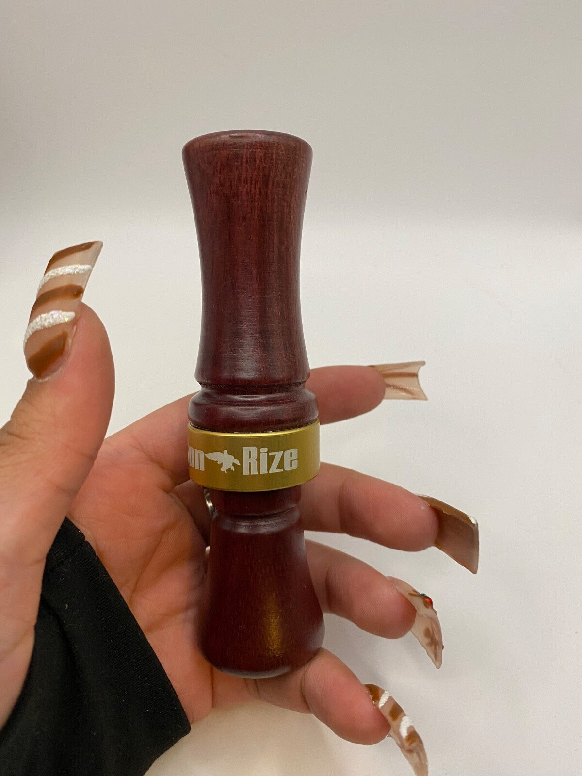Wooden Amish Crafted Son Rize Duck Call - Big, Full Sound - New, Unused!
