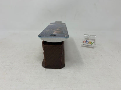 Wooden Amish Crafted Painted Lid Turkey Box Call - Elk Scene