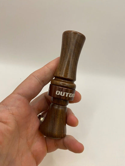Wooden Amish Crafted Son Rize Duck Call - Big, Full Sound
