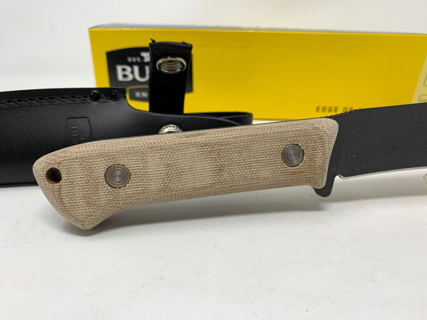 Buck USA 104 "Compadre Camp Knife" Fixed Blade Knife with Sheath - New In Box!
