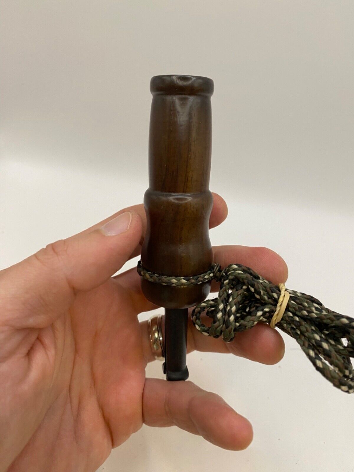 Genuinely Amish Crafted Female Elk Cow Call with Lanyard