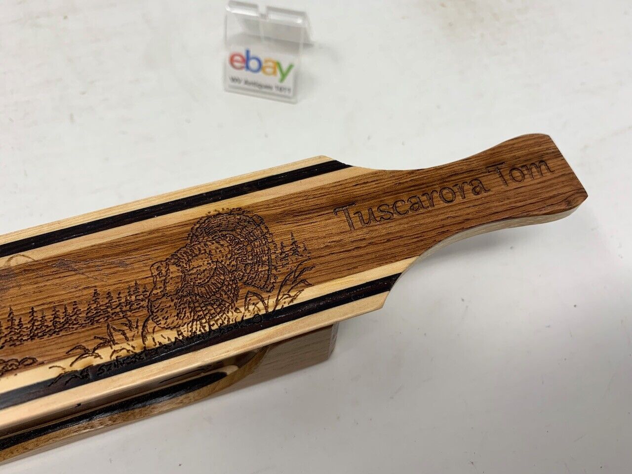 Genuinely Amish Crafted "Tuscarora Tom" Turkey Box Call