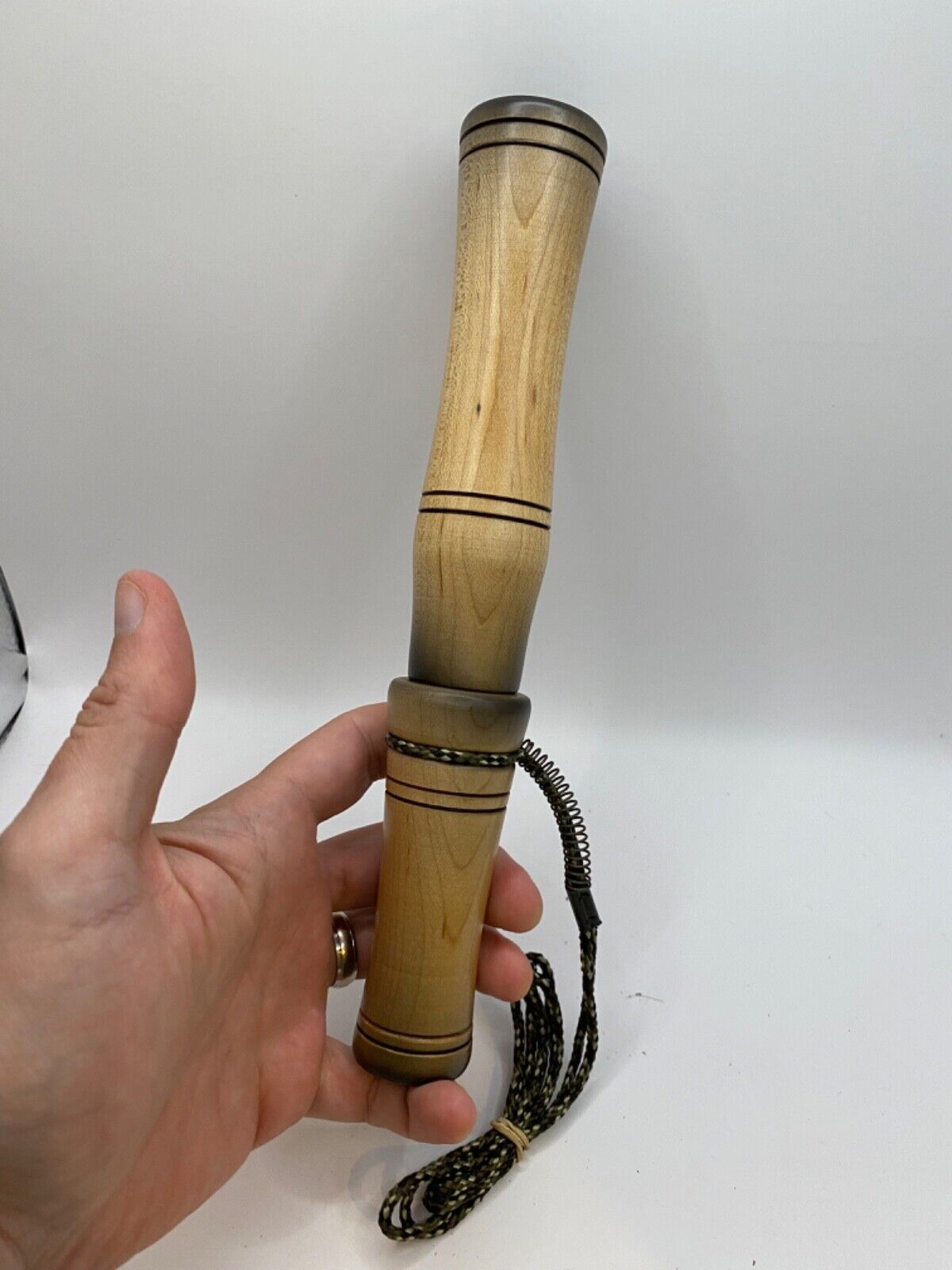 Wooden Amish Crafted Son Rize Buck / Deer Grunt Call - All Wood, Deep Sound!