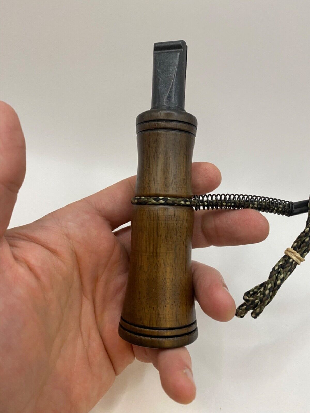Wooden Amish Crafted Son Rize Crow Call - Big, Full Sound