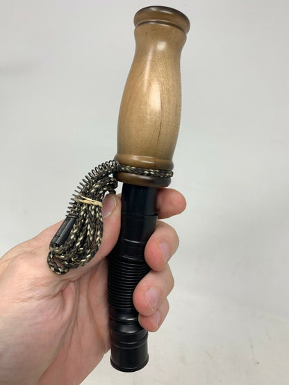 Wooden Amish Crafted Buck Deer Grunt Call with Lanyard