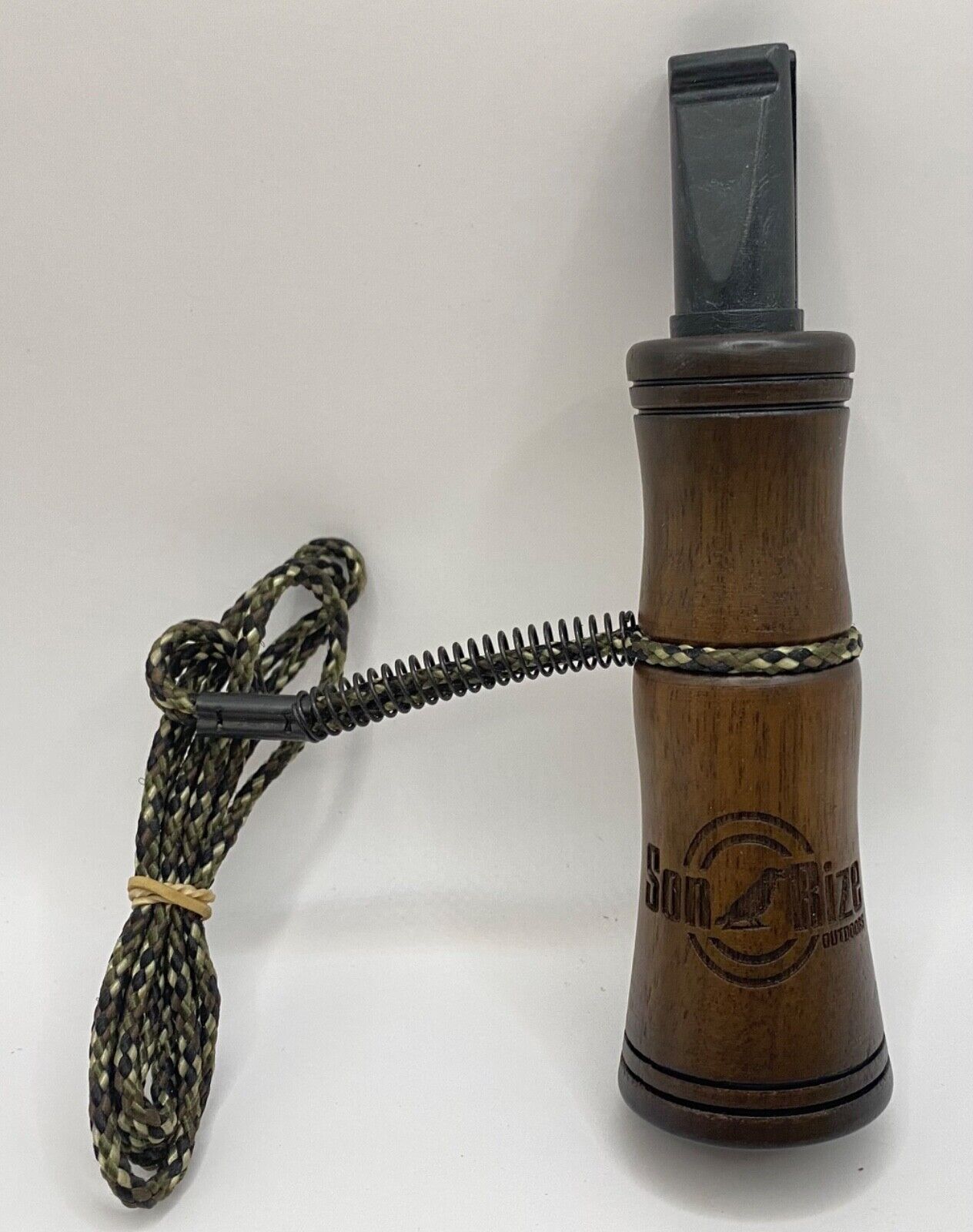 Wooden Amish Crafted Son Rize Crow Call - Big, Full Sound