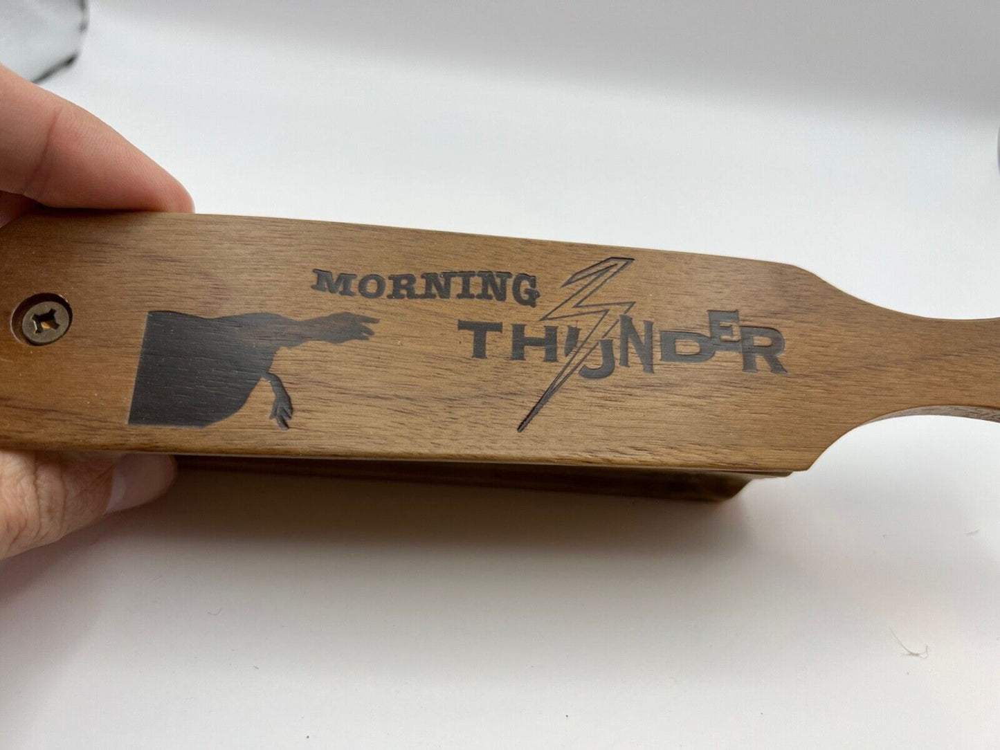 Wooden Amish Crafted "Morning Thunder" Limited Edition 2022 Turkey Box Call