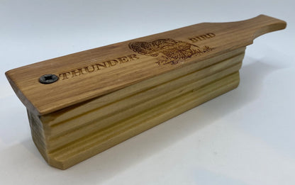 Wooden Amish Crafted Limited "Thunder Bird Turkey Box Call - 2024, New!