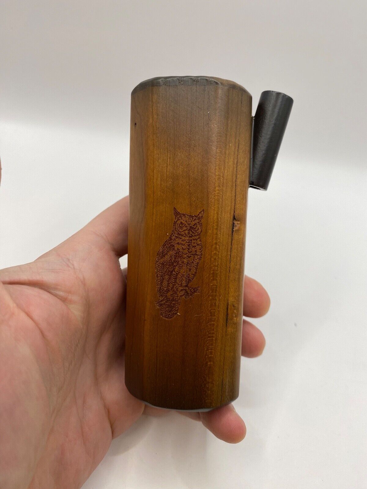 Genuinely Amish Crafted Owl Hooter / Owl Call - Wooden - Turkey Locator Call !