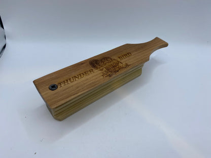 Wooden Amish Crafted Limited "Thunder Bird Turkey Box Call - 2024, New!