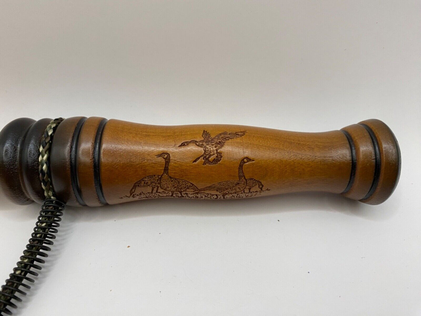 Genuinely Amish Crafted Goose Call with Lanyard - Honker