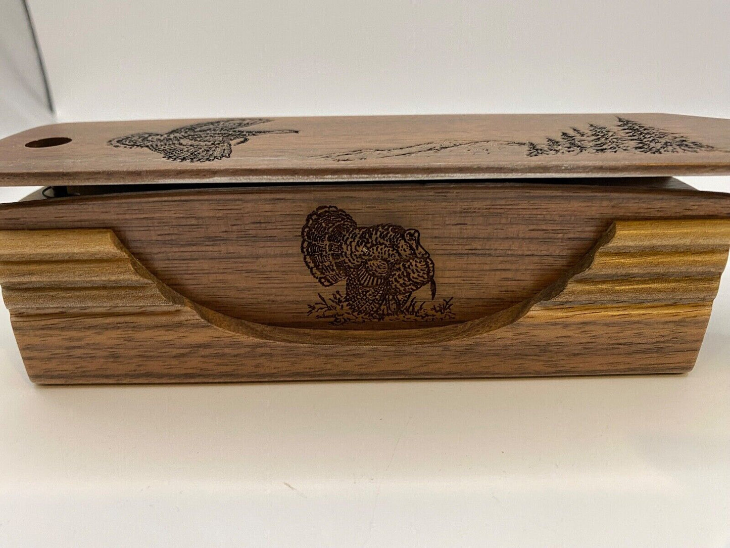 Genuinely Amish Crafted "Half Moon" Turkey Box Call