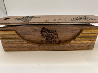 Genuinely Amish Crafted "Half Moon" Turkey Box Call