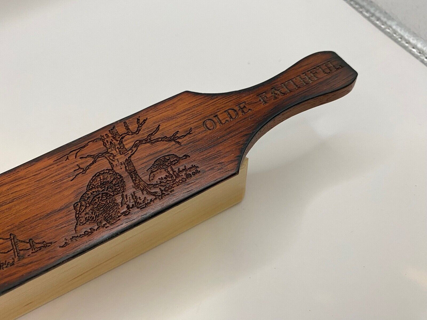 Genuinely Amish Crafted "Old Faithful" Turkey Box Call