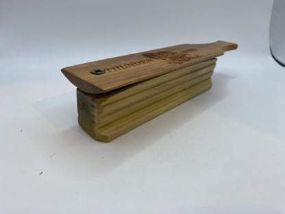 Wooden Amish Crafted Limited "Thunder Bird Turkey Box Call - 2024, New!