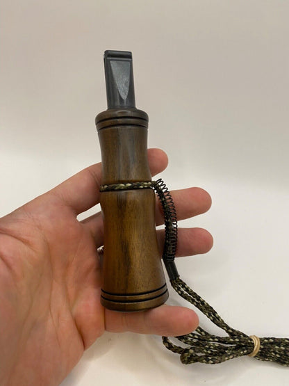 Wooden Amish Crafted Son Rize Crow Call - Big, Full Sound