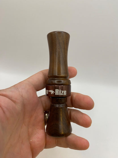 Wooden Amish Crafted Son Rize Duck Call - Big, Full Sound - New, Unused!