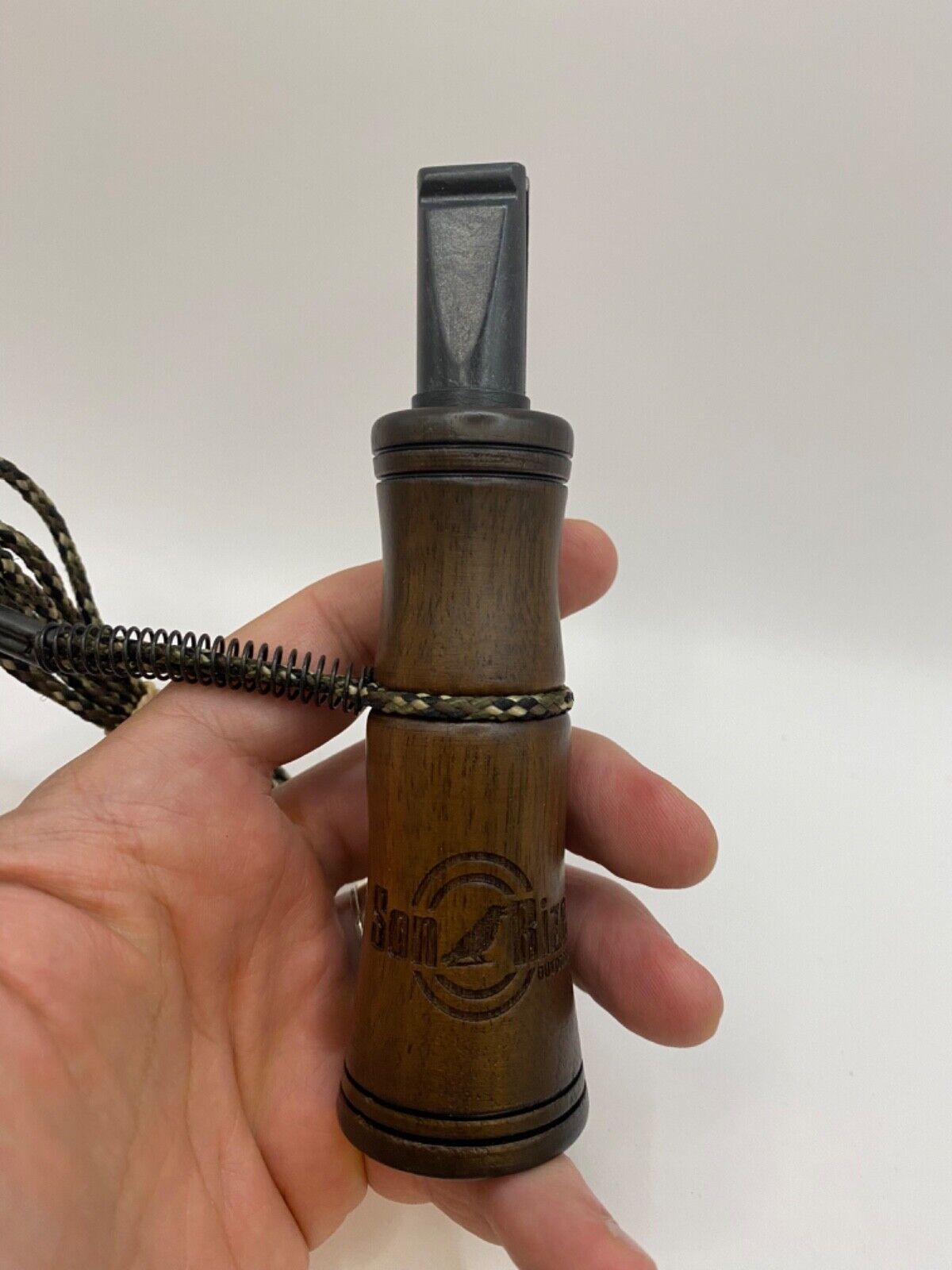 Wooden Amish Crafted Son Rize Crow Call - Big, Full Sound
