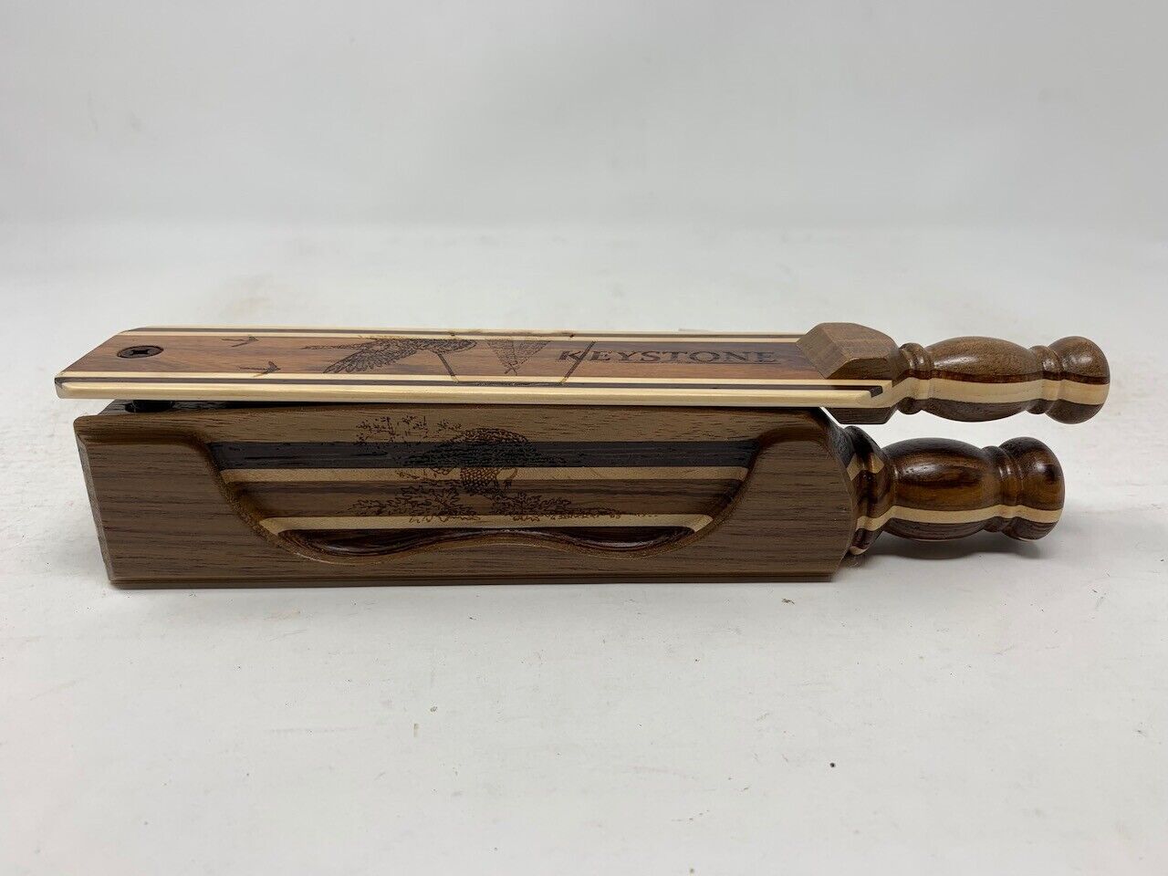 Genuinely Amish Crafted "Keystone Deluxe" Turkey Box Call