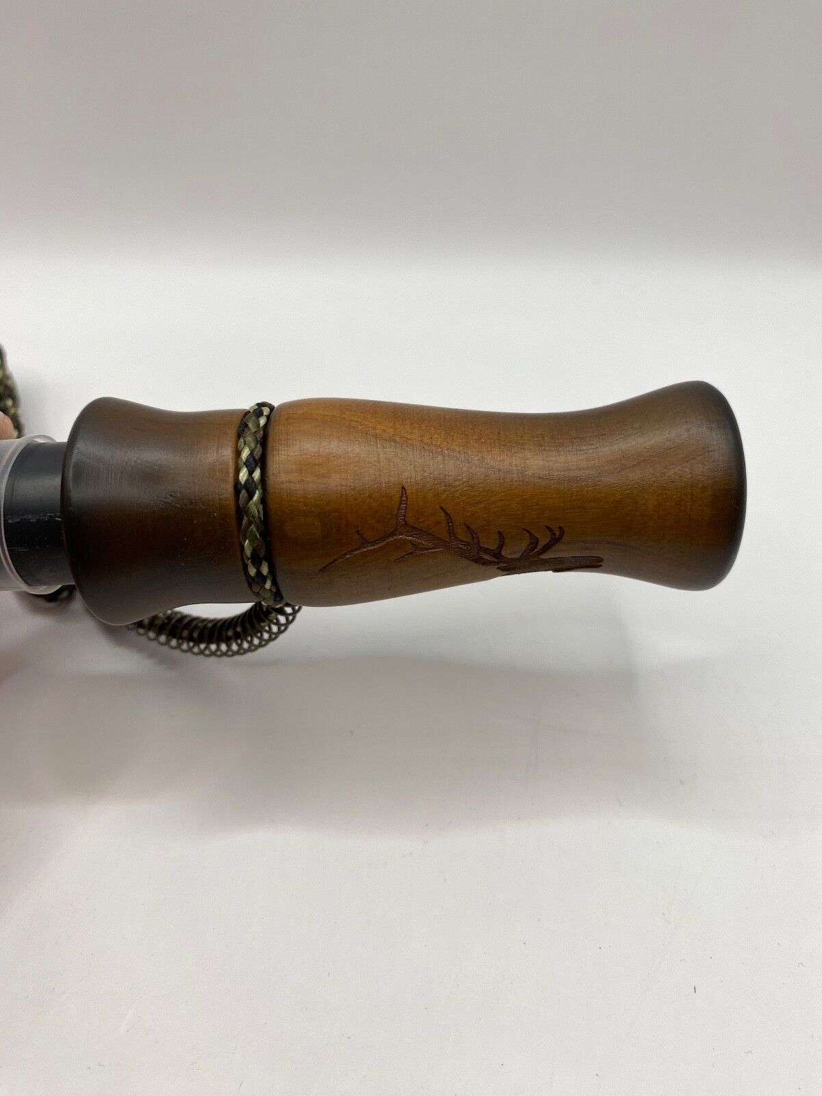 Genuinely Amish Crafted Wooden Elk Bugle Call with Lanyard