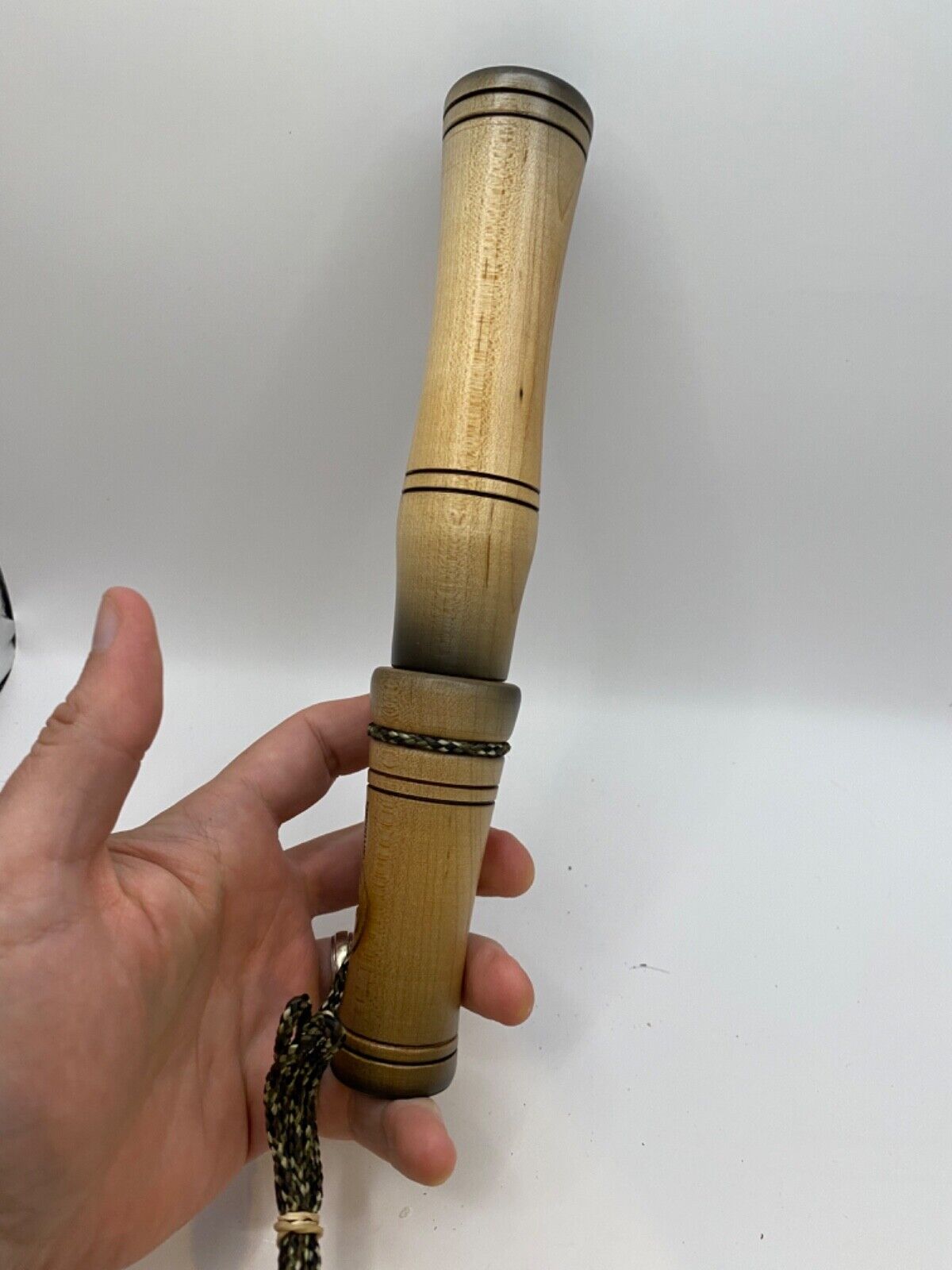 Wooden Amish Crafted Son Rize Buck / Deer Grunt Call - All Wood, Deep Sound!