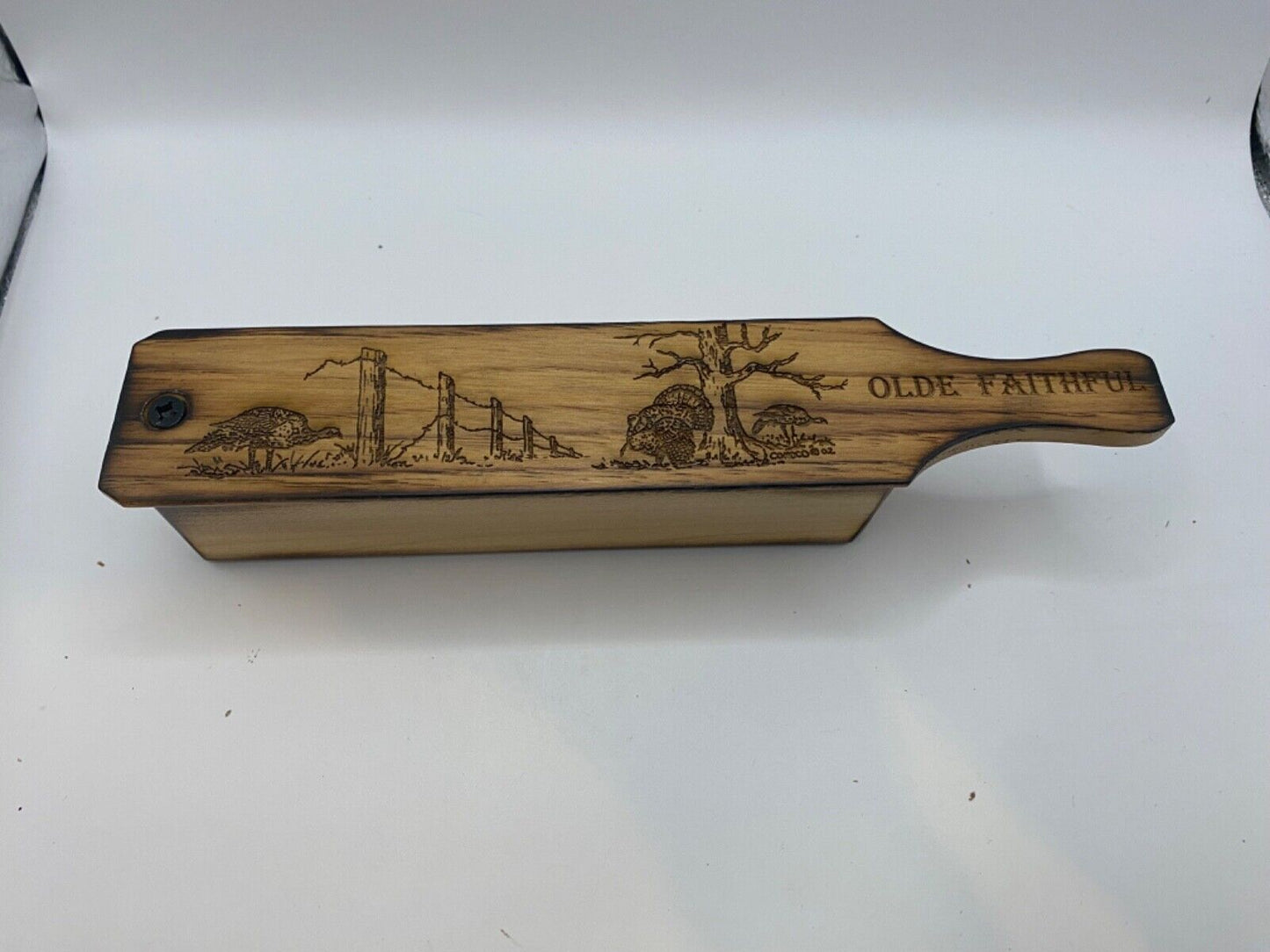 Genuinely Amish Crafted "Old Faithful" Turkey Box Call