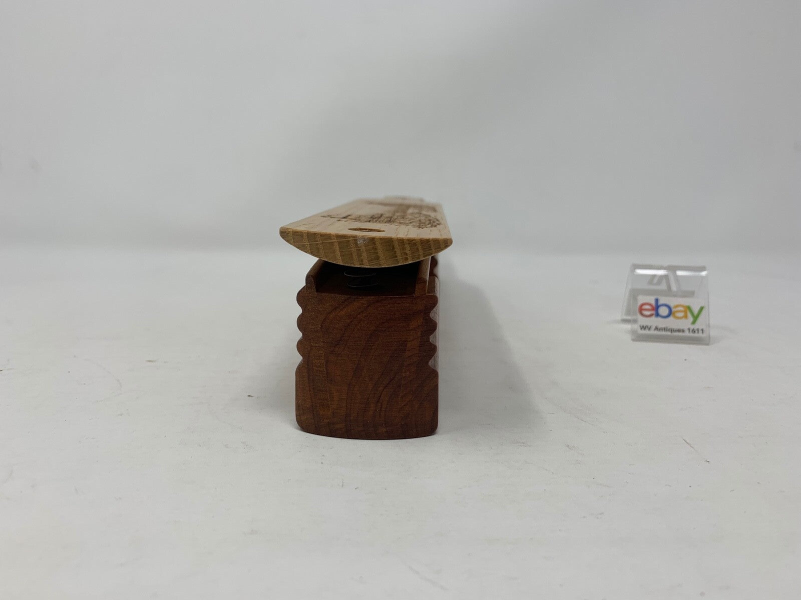 Wooden Amish Crafted "10" Handle Half Moon" Turkey Box Call - New, Unused!