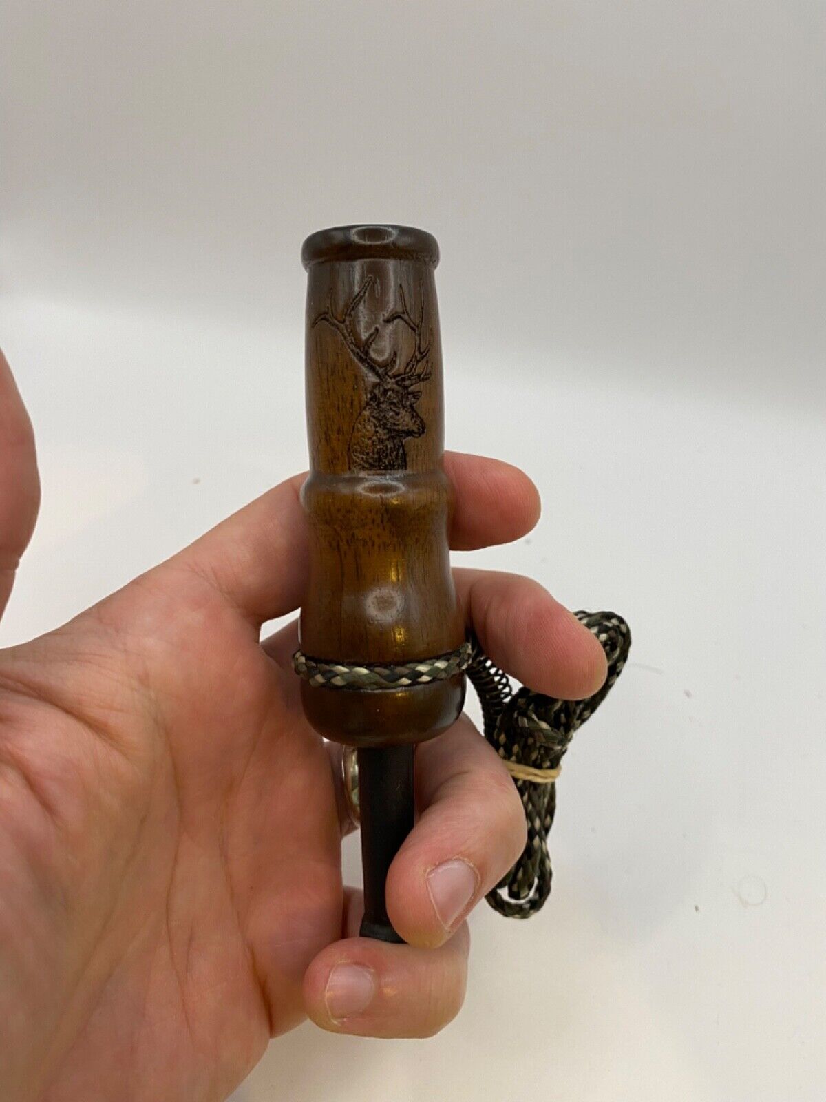 Genuinely Amish Crafted Female Elk Cow Call with Lanyard