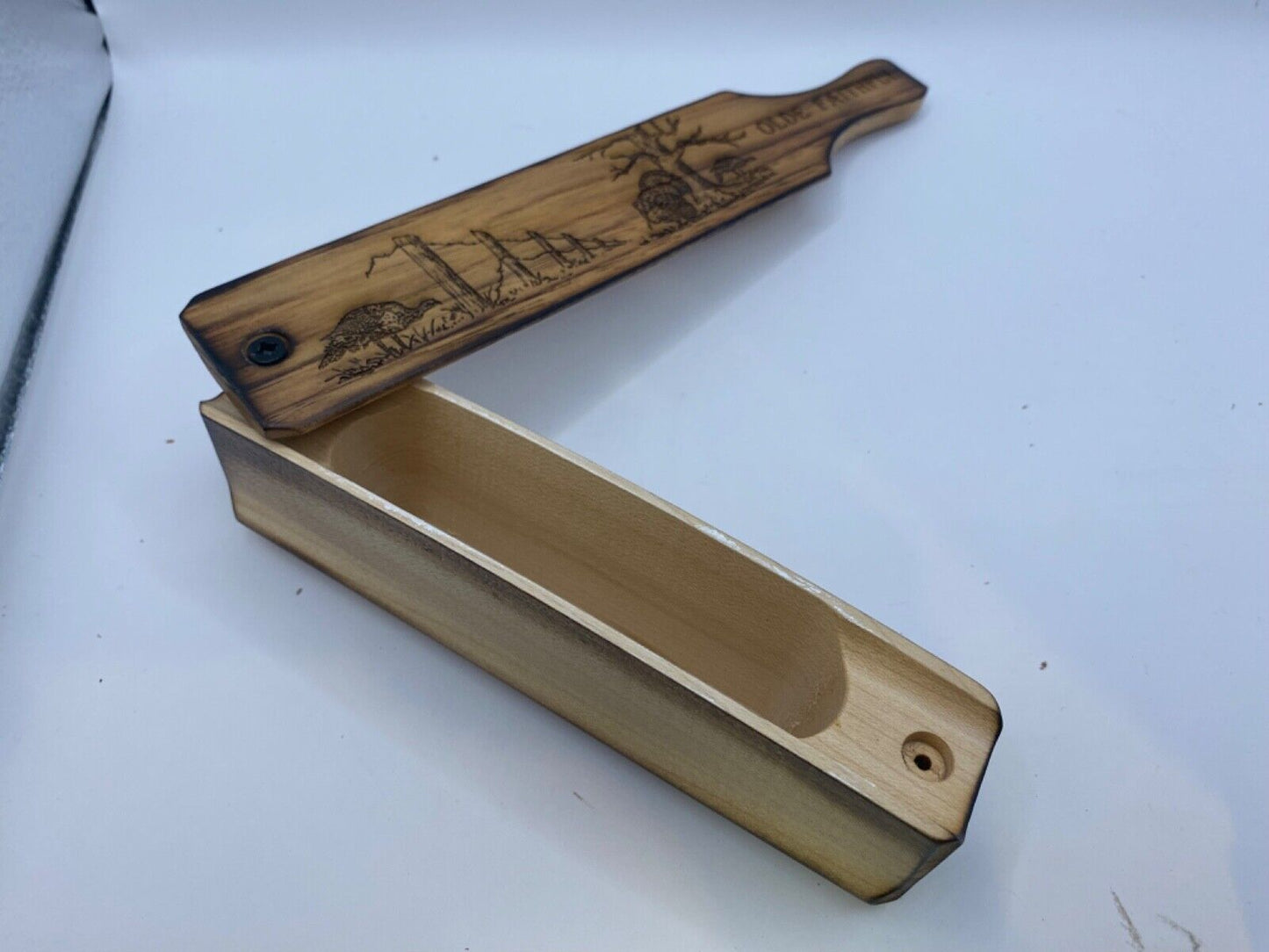 Genuinely Amish Crafted "Old Faithful" Turkey Box Call