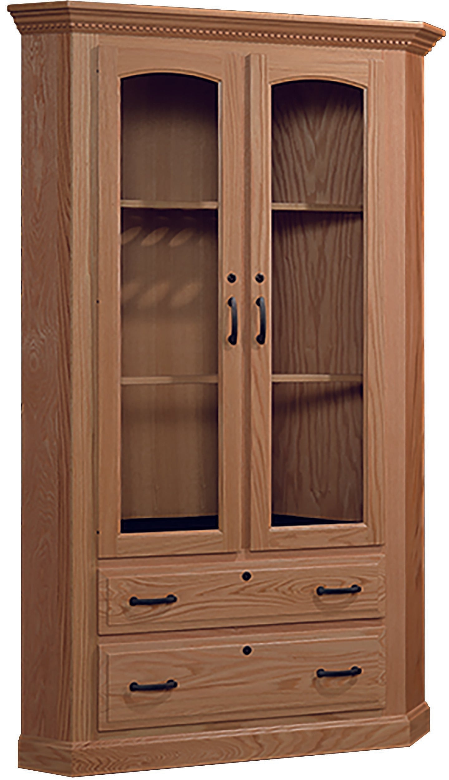 13 Gun Traditional Corner Cabinet