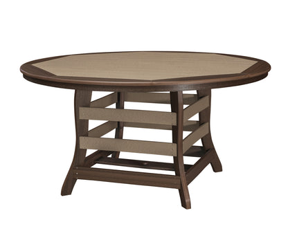 Poly 60" Round Table w/Border