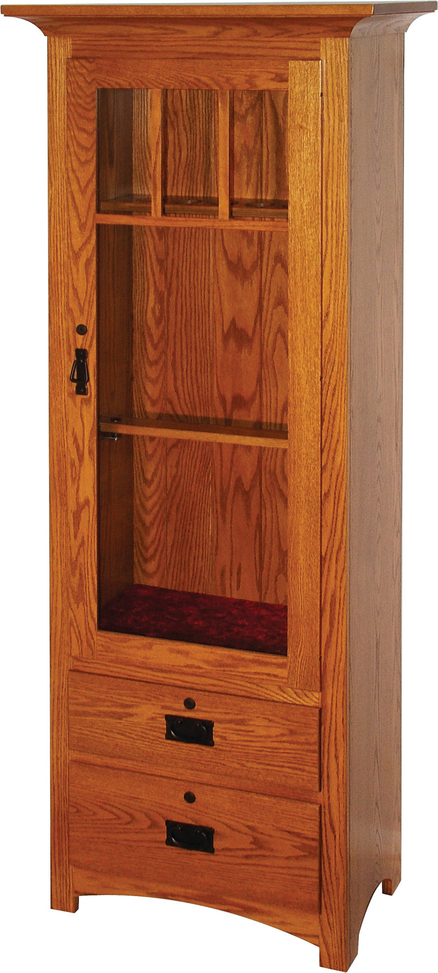 6 Gun Mission Cabinet 